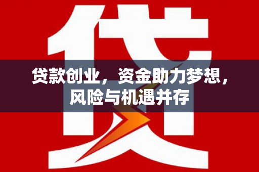 长岭贷款创业，资金助力梦想，风险与机遇并存