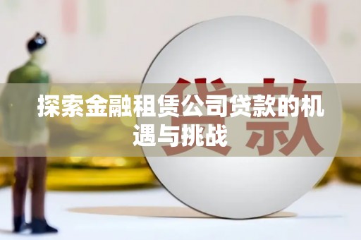长岭探索金融租赁公司贷款的机遇与挑战