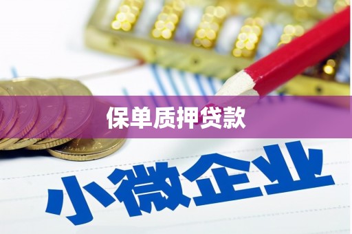 长岭保单质押贷款
