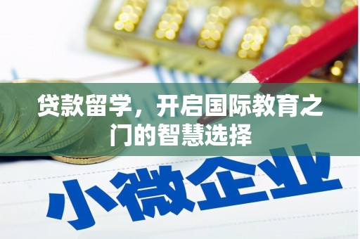长岭贷款留学，开启国际教育之门的智慧选择