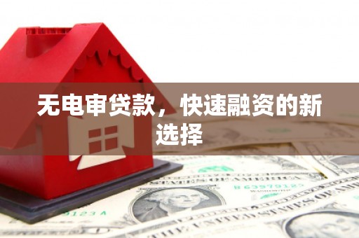 长岭无电审贷款，快速融资的新选择