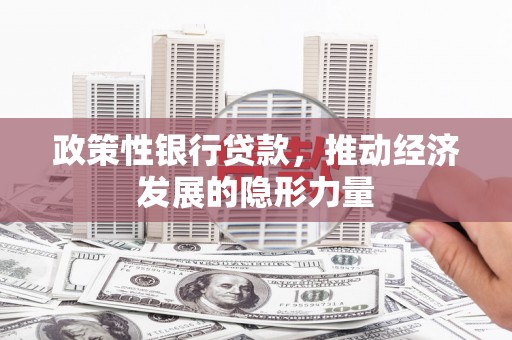 长岭政策性银行贷款，推动经济发展的隐形力量