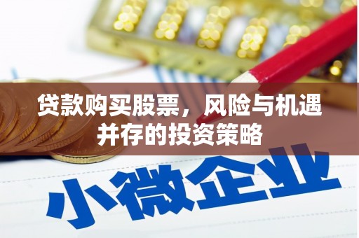 长岭贷款购买股票，风险与机遇并存的投资策略