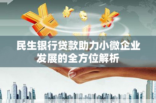 长岭民生银行贷款助力小微企业发展的全方位解析