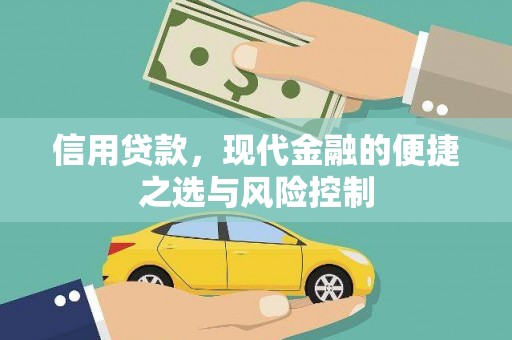 长岭信用贷款，现代金融的便捷之选与风险控制