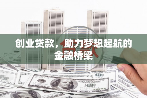 长岭创业贷款，助力梦想起航的金融桥梁