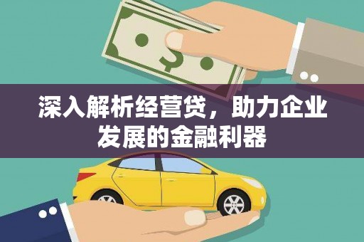 长岭深入解析经营贷，助力企业发展的金融利器