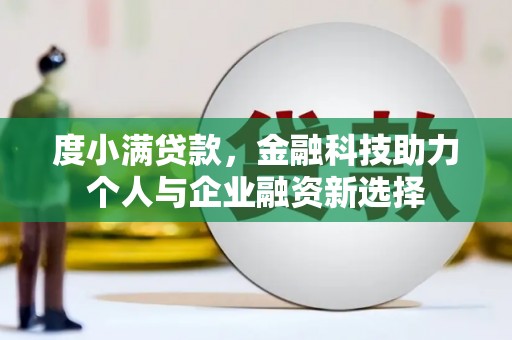 长岭度小满贷款，金融科技助力个人与企业融资新选择