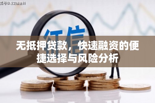 长岭无抵押贷款，快速融资的便捷选择与风险分析
