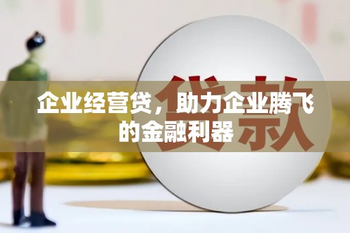 长岭企业经营贷，助力企业腾飞的金融利器