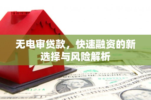 长岭无电审贷款，快速融资的新选择与风险解析
