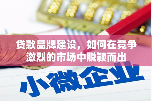 长岭贷款品牌建设，如何在竞争激烈的市场中脱颖而出