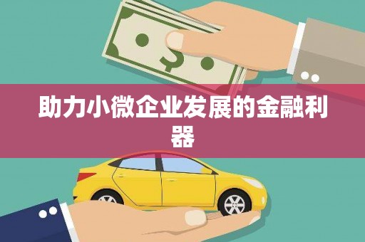 长岭助力小微企业发展的金融利器