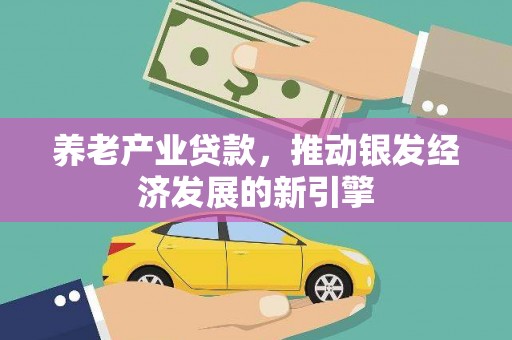 长岭养老产业贷款，推动银发经济发展的新引擎