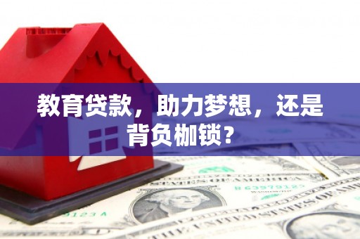 长岭教育贷款，助力梦想，还是背负枷锁？