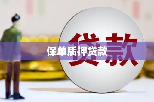 长岭保单质押贷款