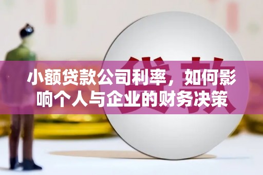 长岭小额贷款公司利率，如何影响个人与企业的财务决策