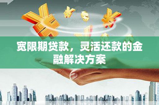 长岭宽限期贷款，灵活还款的金融解决方案