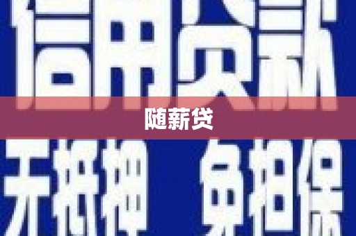 长岭随薪贷