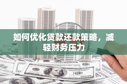 长岭如何优化贷款还款策略，减轻财务压力