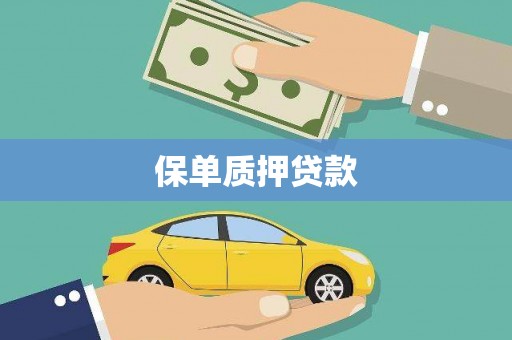 长岭保单质押贷款