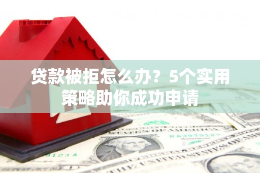 长岭贷款被拒怎么办？5个实用策略助你成功申请