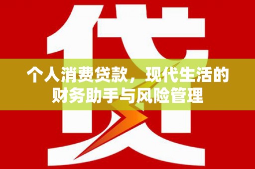 长岭个人消费贷款，现代生活的财务助手与风险管理