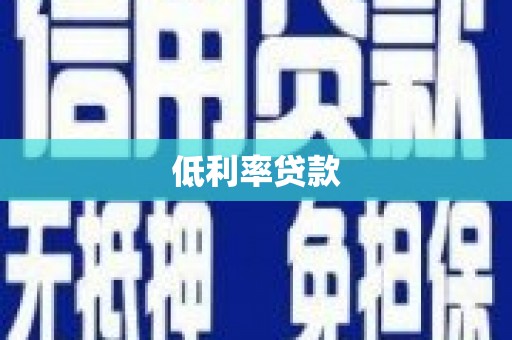 长岭低利率贷款
