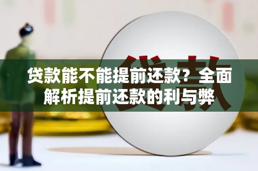 长岭贷款能不能提前还款？全面解析提前还款的利与弊