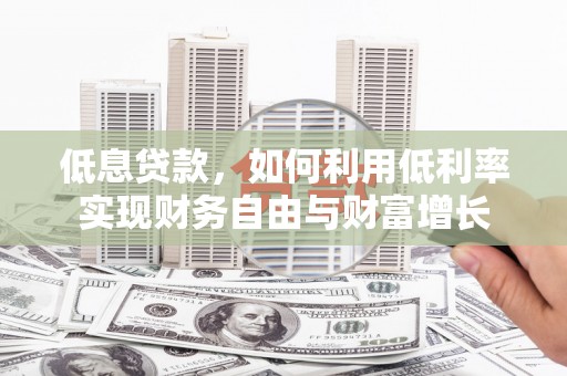 长岭低息贷款，如何利用低利率实现财务自由与财富增长