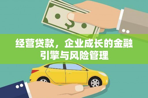 长岭经营贷款，企业成长的金融引擎与风险管理