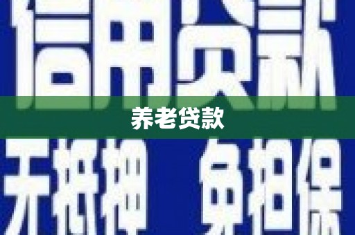 长岭养老贷款