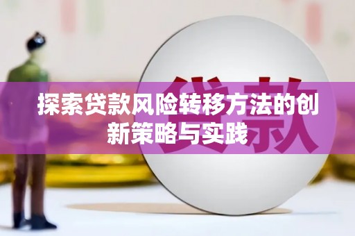 长岭探索贷款风险转移方法的创新策略与实践